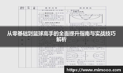 从零基础到篮球高手的全面提升指南与实战技巧解析