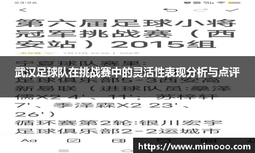 武汉足球队在挑战赛中的灵活性表现分析与点评